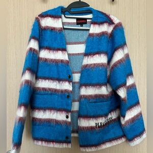 Pleasures Stack Brush Cardigan